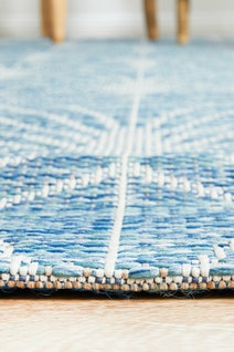 Rug Culture Terrace Oversize Blue Rug 400X300CM - TER-5502-BLU-400X300 hero image