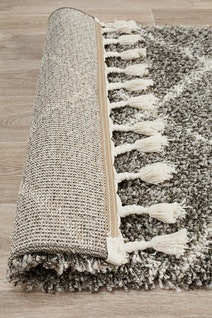 Rug Culture Saffron Medium Grey Rug 300X80CM - SAF-22-GRY-300X80 hero image