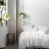 Linen House Somers White 240x260cm Bed Cover 01096D705 image NaN