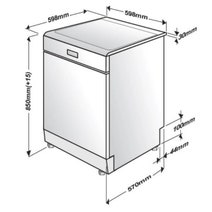 Beko 60cm Freestanding Dishwasher 16 Place White BDFB1630W hero image