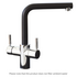 Insinkerator Multitap 3n1 L-Shape Black/Chrome 3003LB image NaN