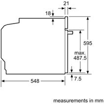 NEFF 60cm N70 Graphite Grey Pyrolytic Oven B54CR71G0B hero image