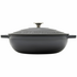 Westinghouse 4L Cast Iron Round Shallow Pot Ombre Grey WHCIPRS3002G image NaN