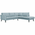 Kalona Vejle Neptual 2.5 Seater Right Facing Chaise Sofa 31279-LAF-FRD33 image NaN