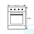 Westinghouse WVG613SLPG 60cm LPG Gas Built-In Oven image NaN