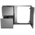 Beefeater Stainless Steel Single Cupboard Door with 2 Drawers BOC2050SA image NaN