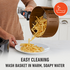 Sunbeam Copper Infused Duraceramic Air Fryer Black AFP4000BK image NaN