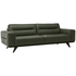 Natuzzi Editions Adrenalina Taupe Leather Sofa 3 Seater SOFAC00600910BT image NaN