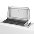 Smeg 120cm Universale 3 Burner Electric BBQ with Stainless Steel Lid BBQE12X image NaN