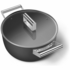 Smeg Agency 24cm Casserole Dish Matte Black CKFC2411BLMAU image NaN