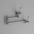 Astra Walker Signature Pot Filler with White Porcelain Lever Handles A50-26-PL-00 image NaN
