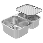 Abey NuQueen Brisbane Double Bowl Sink NQ180TH hero image