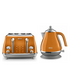 DeLonghi Icona Capitals Kettle and 4 Slice Toaster Breakfast Pack CTOC4003OKBOC2001O image NaN