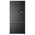 Haier 514L Bottom Mount Refrigerator with Non-Plumbed Water Dispenser Black HRF510BHC hero image