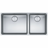Franke Mythos 500/340mm and 1 and 1/2 Bowl Right 3 Way Installation Sink MYX220-5034BSBR image NaN