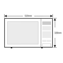 Omega OM30GX Microwave hero image