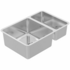 Abey Double Sink Pack with Accessories inc Dish Rack WNL180T image NaN