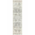 Rug Culture Evoke Extra Large White Silver Rug 500X80CM - EVO-253-WSIL-500X80 image NaN