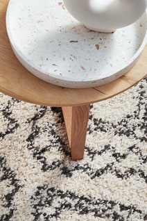 Rug Culture Casablanca Extra Large Natural & Charcoal Rug 380X280CM - CBA-FEZ-NAT-380X280 hero image