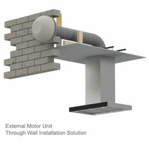 Whispair 120cm Boston Alfresco Ceiling Mounted Cassette with Pro Plus External Remote Motor X9B12S5.2EPP hero image
