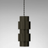 CTO Lighting Ring Pendant Light - Bronze and Satin Brass with Black Silk Braided Flex RINPEOBZ image NaN