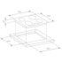 Brohn 60cm Electric 10 Function Oven and Ceramic Cooktop Pack BRCSC6001BLK image NaN