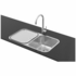 Abey Nu Queen 200 Package with Gooseneck Kitchen Mixer Tap NQ200T10 image NaN