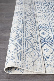 Rug Culture Oasis Large Blue Rug 400X80CM - OAS-456-BLUE-400X80 hero image