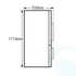 Westinghouse WBE4300SBLH 430L  Bottom Mount Fridge image NaN