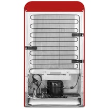 Smeg 50s Retro Style Happy Bar Fridge Left Hinge Red FAB10HLRD6 hero image