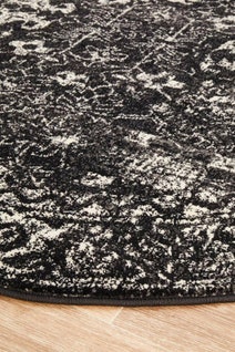 Rug Culture Evoke Small Charcoal Rug 150X150CM - EVO-252-CHAR-150X150 hero image