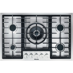 Miele 77cm 5 Burner Natural Gas Cooktop with Mono Wok Burner Stainless Steel KM2334G hero image