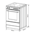 Belling 60cm Electric Freestanding Cooker BFS60SCCER image NaN
