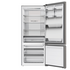 Haier 433L Bottom Mount Refrigerator Satina Silver HRF420BS image NaN
