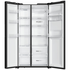 Haier 523L Side-by-Side Fridge Non-Plumbed Water Dispenser Black HRF523XHG image NaN