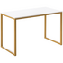 Zinus Home Office Computer Desk Gold 160cm AU-UTDDT1ZC-63G image NaN