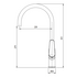 Oliveri Verona Goose Neck Mixer Tap Gunmetal VA306505GM image NaN