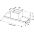 ILVE T29B/80 80cm Under Cupboard Rangehood image NaN