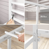 Zinus Patricia Double Metal Canopy Bed Frame White AU-CPBFW-D image NaN
