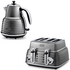 Delonghi CTZ4003GY-KBZ2001GY Scultura Toaster & Kettle Pack image NaN