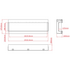 Remii 72 Inch Indoor 3 Sided Electric Fireplace 72-BAY-SLIM image NaN