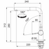 Franke Active Pull-Out Tap Onyx Chrome TA7731 image NaN