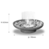 Planika TONCOM Tondo Commerce Bio Ethanol Outdoor Fire Pit image NaN