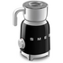Smeg 50's Style Retro Milk Frother Black MFF11BLAU image NaN