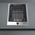 Smeg 30cm Classic Aesthetic Stone Grill Electric Cooktop PGF30B image NaN