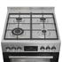 Beko 60cm Stainless Steel Dual Fuel Freestanding Oven BFCB60GMX image NaN