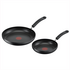 Tefal Specialty Hard Anodised Non-Stick Twin Pack Frypans 20/26cm B484S217 image NaN