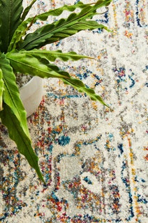 Rug Culture Century Small Multi-coloured Rug 150X150CM - CEN-911-SILV-150X150 hero image