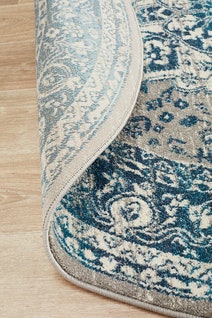 Rug Culture Babylon Small Blue Rug 150X150CM - BLN-207-BLUE-150X150 hero image