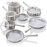 Ninja EverClad Commercial Grade Stainless Steel 7 Piece Cookware Set C99012 hero image